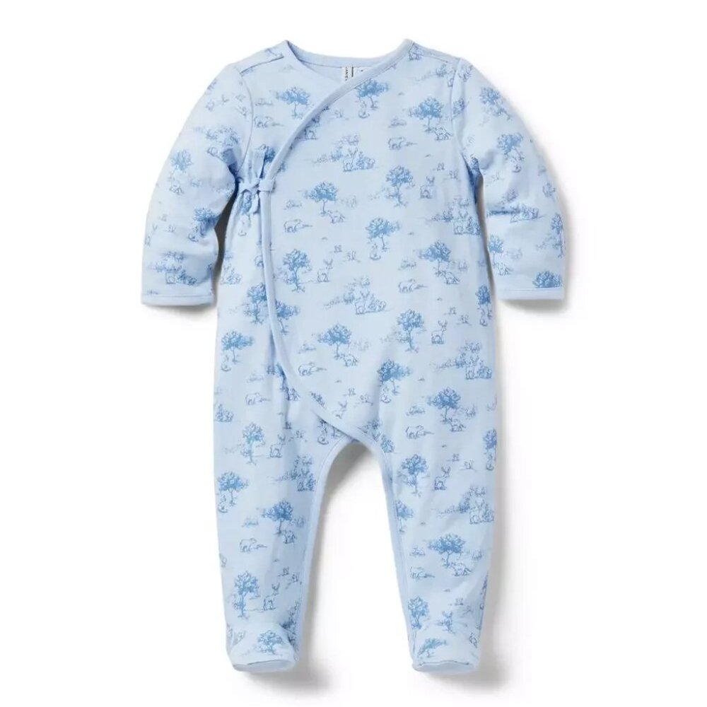 Janie and Jack Baby Wrap Onesie Size 3-6 Months